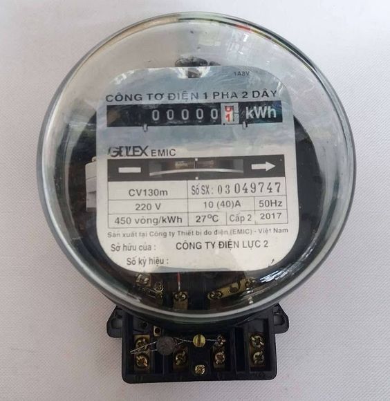 Công tơ điện 1 pha là gì ?